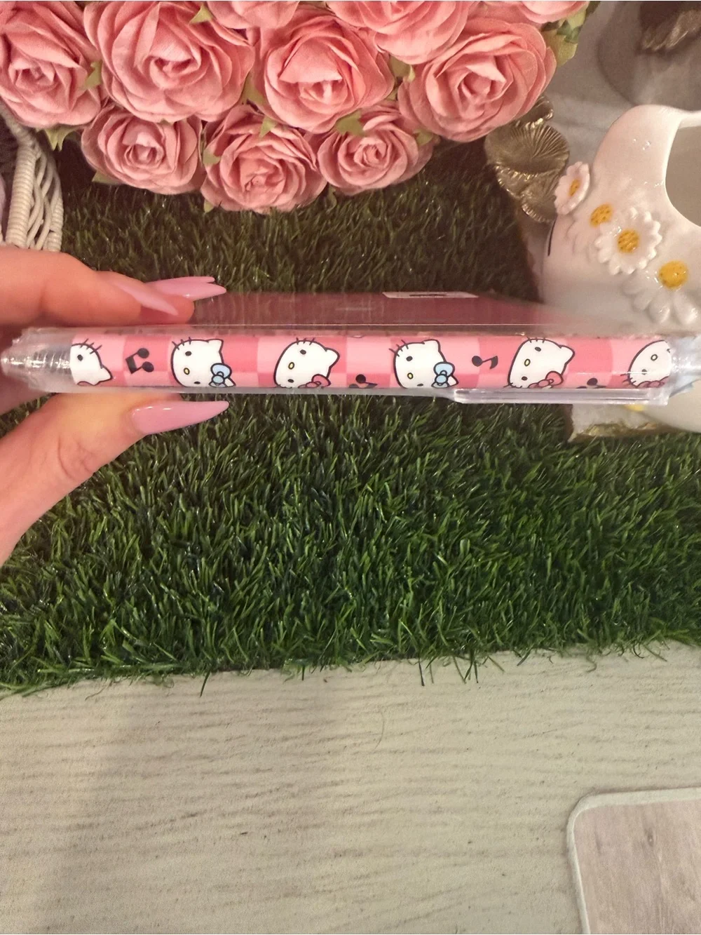 Sanrio Hello Kitty & Friends desk pad, and gel pen